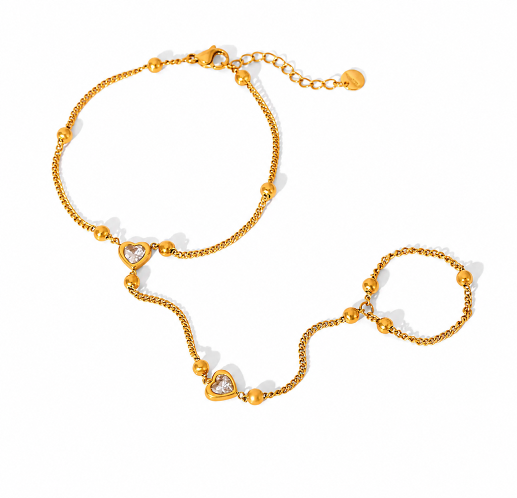 Eternal Heart Hand Chain